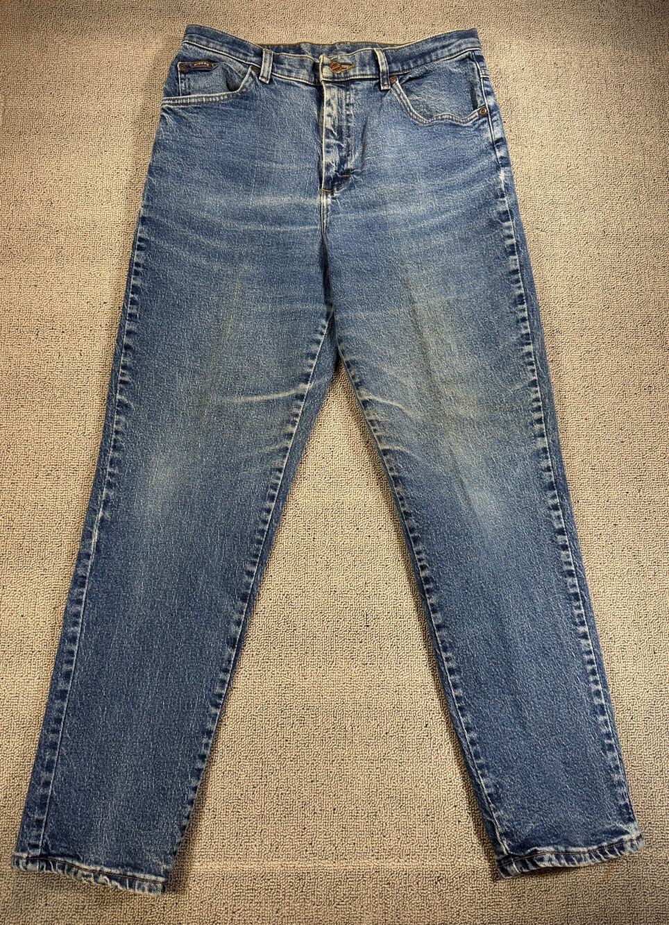Riders by Lee Women’s Relaxed Tapered Jeans Blue Measured 30x27